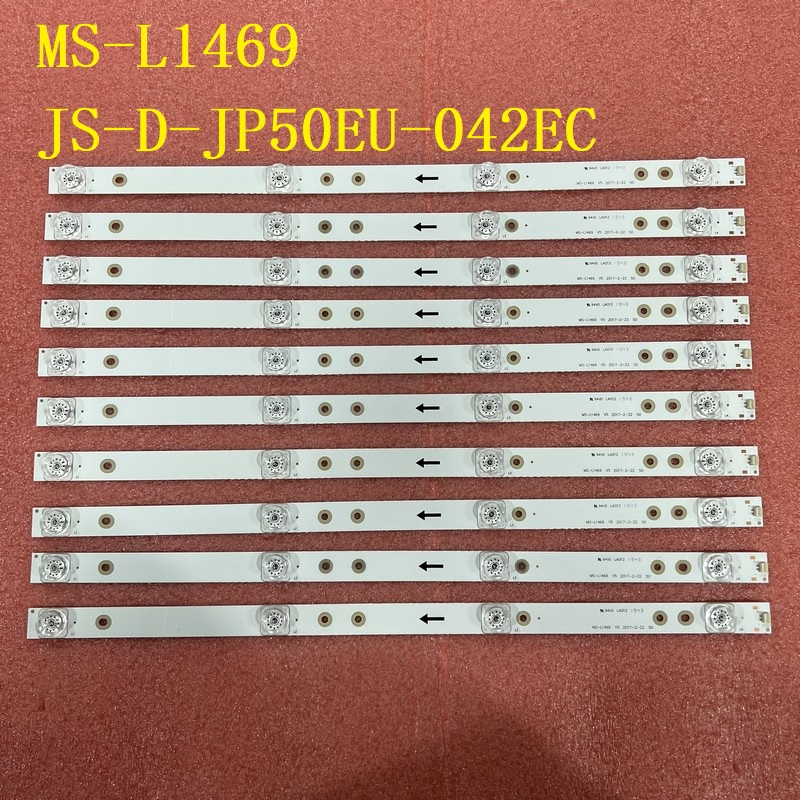 JP50UHD110-4K MS-L1469 JS-D-JP50EU-042EC E50EU1000 10PCS/set 4LED 3V 440mm