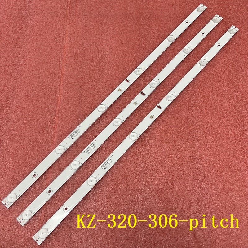 KZ-320-306-pitch 3pcs/set 6LED 3V  582mm