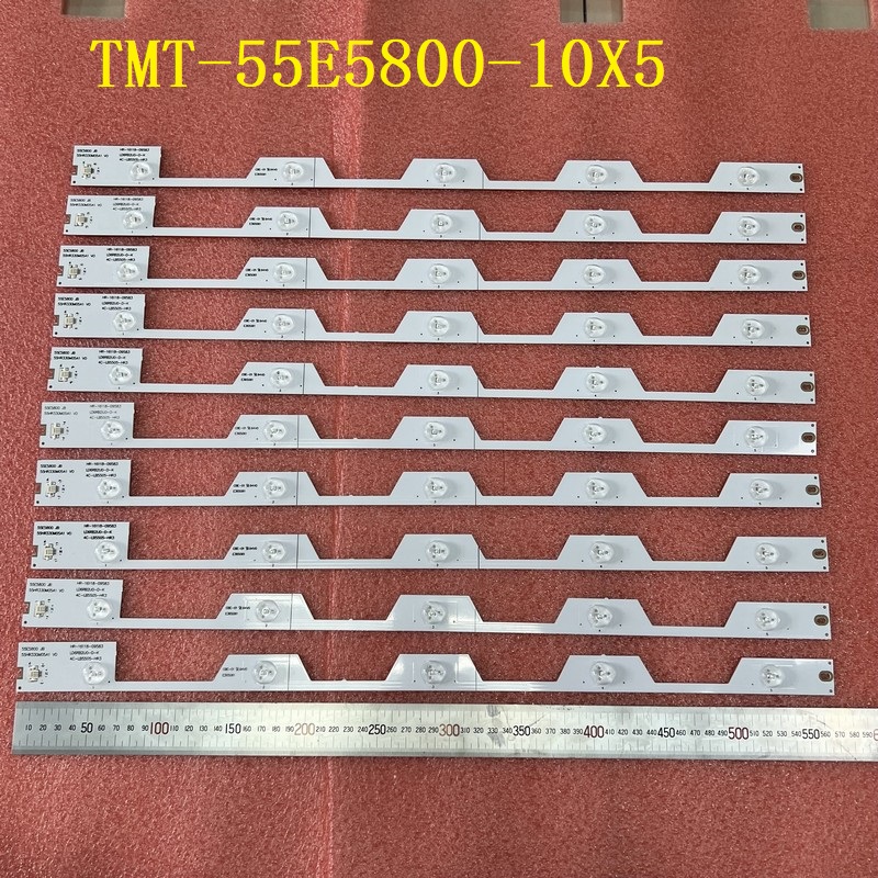 TMT-55E5800-10X5-3030C-V2 4C-LB5505-HR3 HR2 10pcs 5LED(6V) 570mm