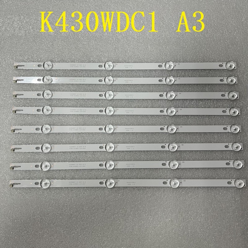 K430WDC1 A3 4708-K43WDC-A3113N01 8pcs 4LED New